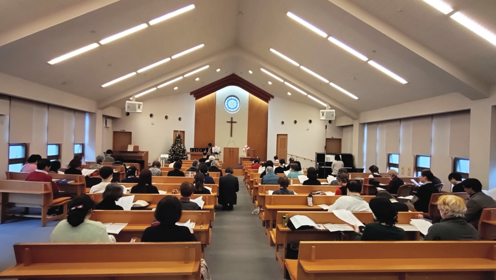 聖書朗読と賛美